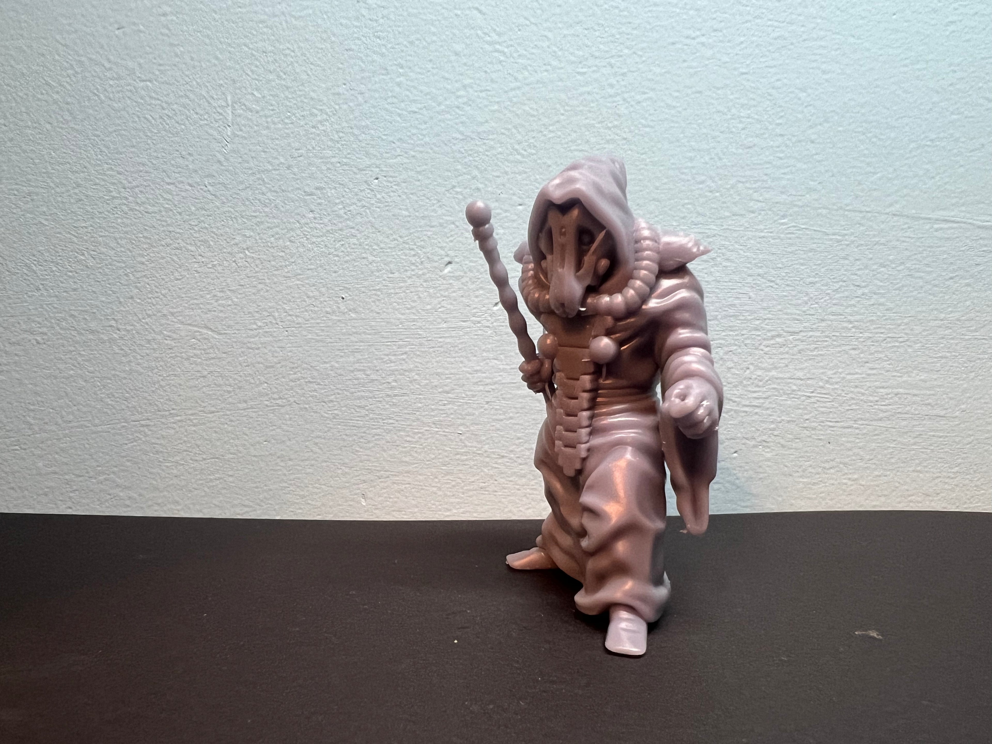 Sorcerer/Magician 7cm resin printed figure