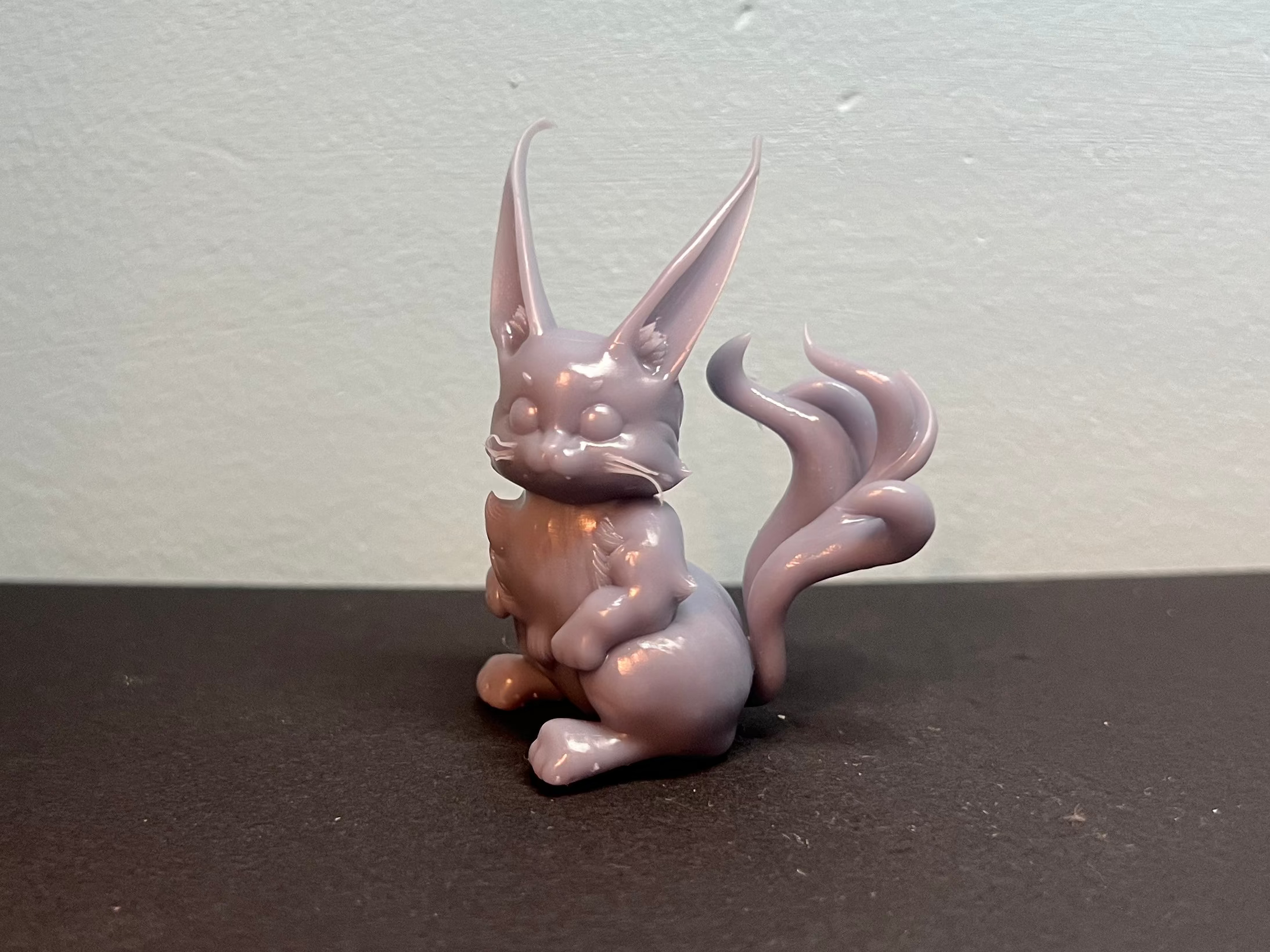 Myau 6cm resin printed figure