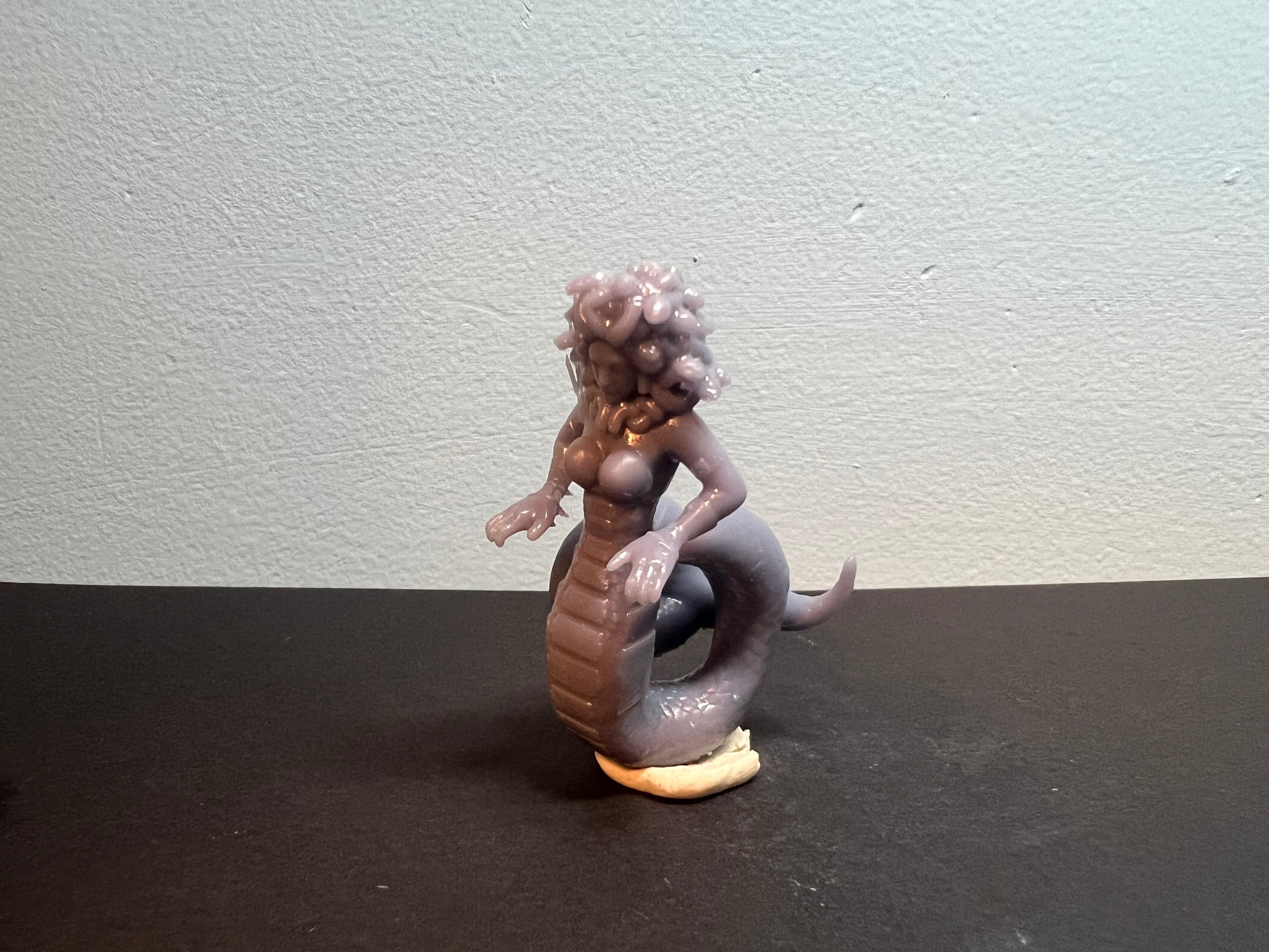Medusa 6cm resin printed figure